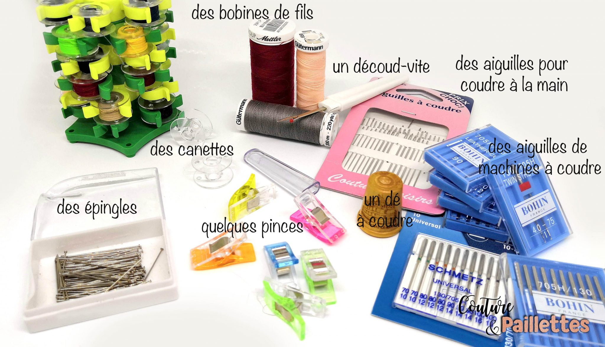 Mon matériel de couture